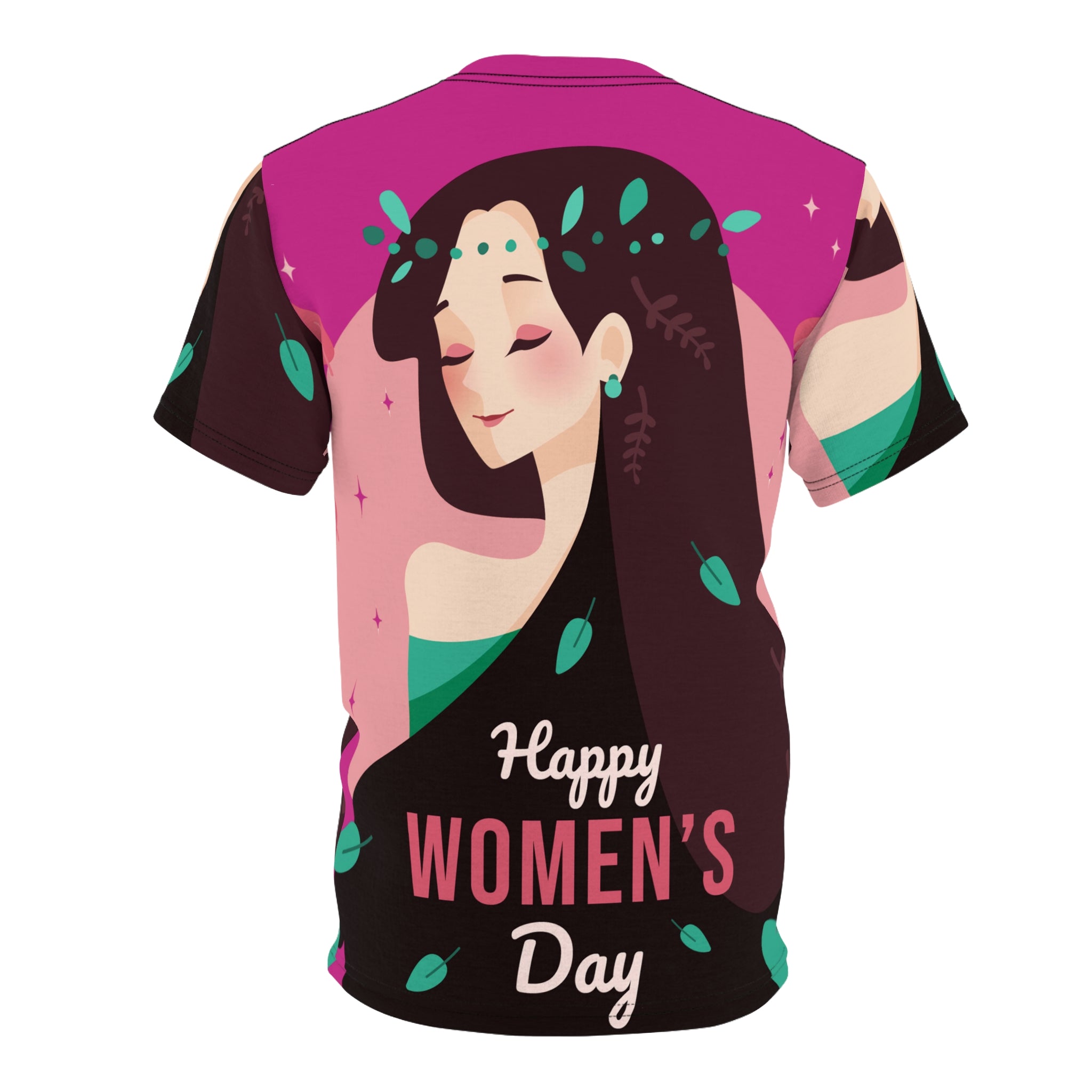 Women's Day Graphic Tee — Happy Women's Day All-Over Print