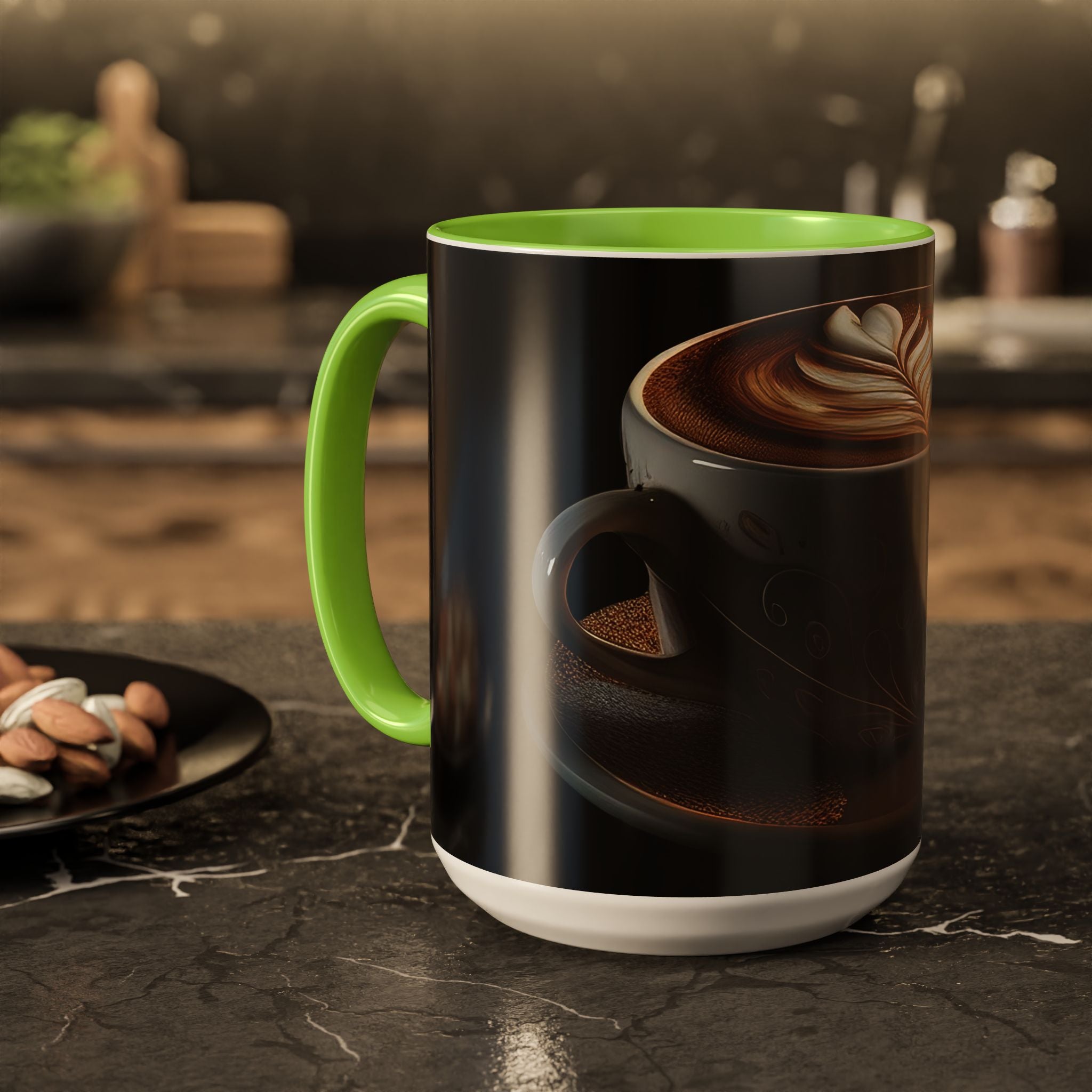 Coffee Latte Art Mug – Ceramic 11oz/15oz