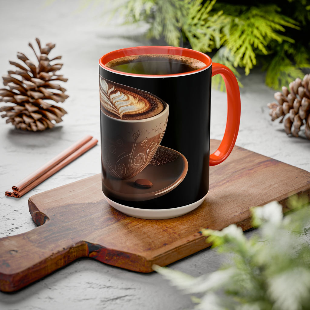 Coffee Latte Art Mug – Ceramic 11oz/15oz