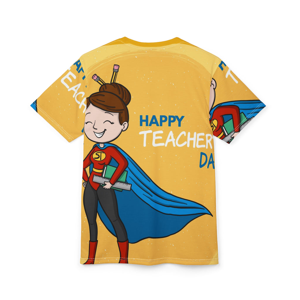 Happy Teacher Day Superhero Tee