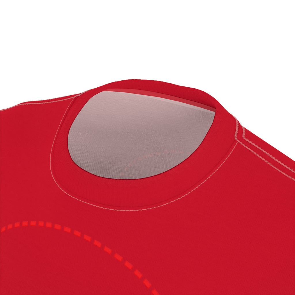 Valentine's Day Red Tee — "Happy Valentine's Day" Heart Balloon Shirt