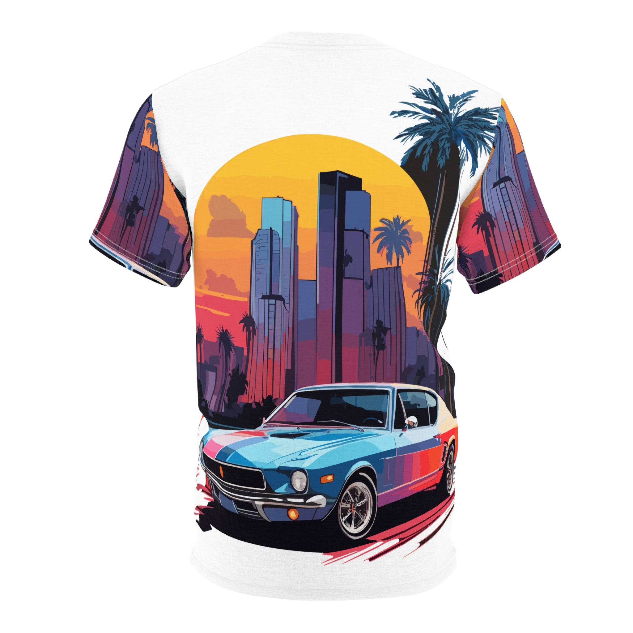 Retro Car Paradise Unisex Tee