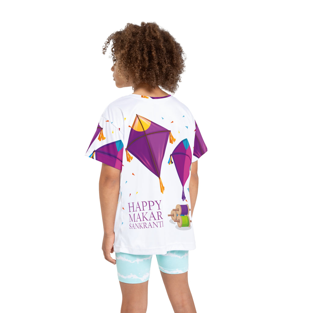 Kids Jersey — Happy Makar Sankranti Kite Festival AOP