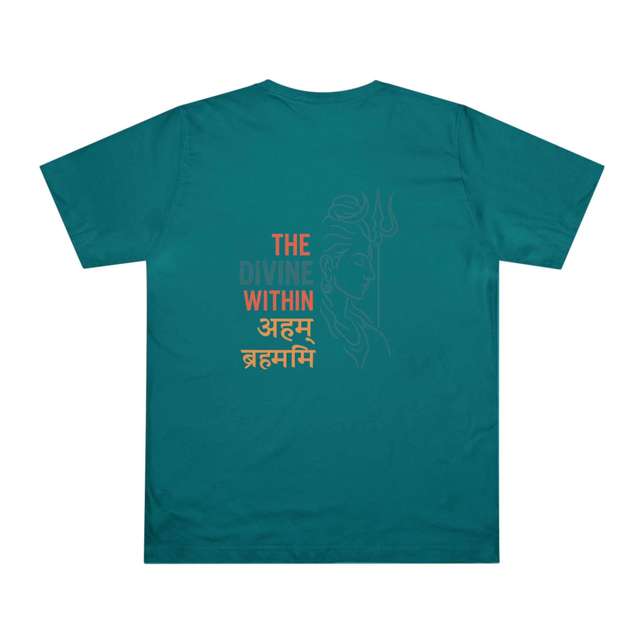 Spiritual Unisex T-shirt, Meditative Tee, Yoga Apparel, Divine Design Shirt, Gift for Mindfulness, Festival Wear