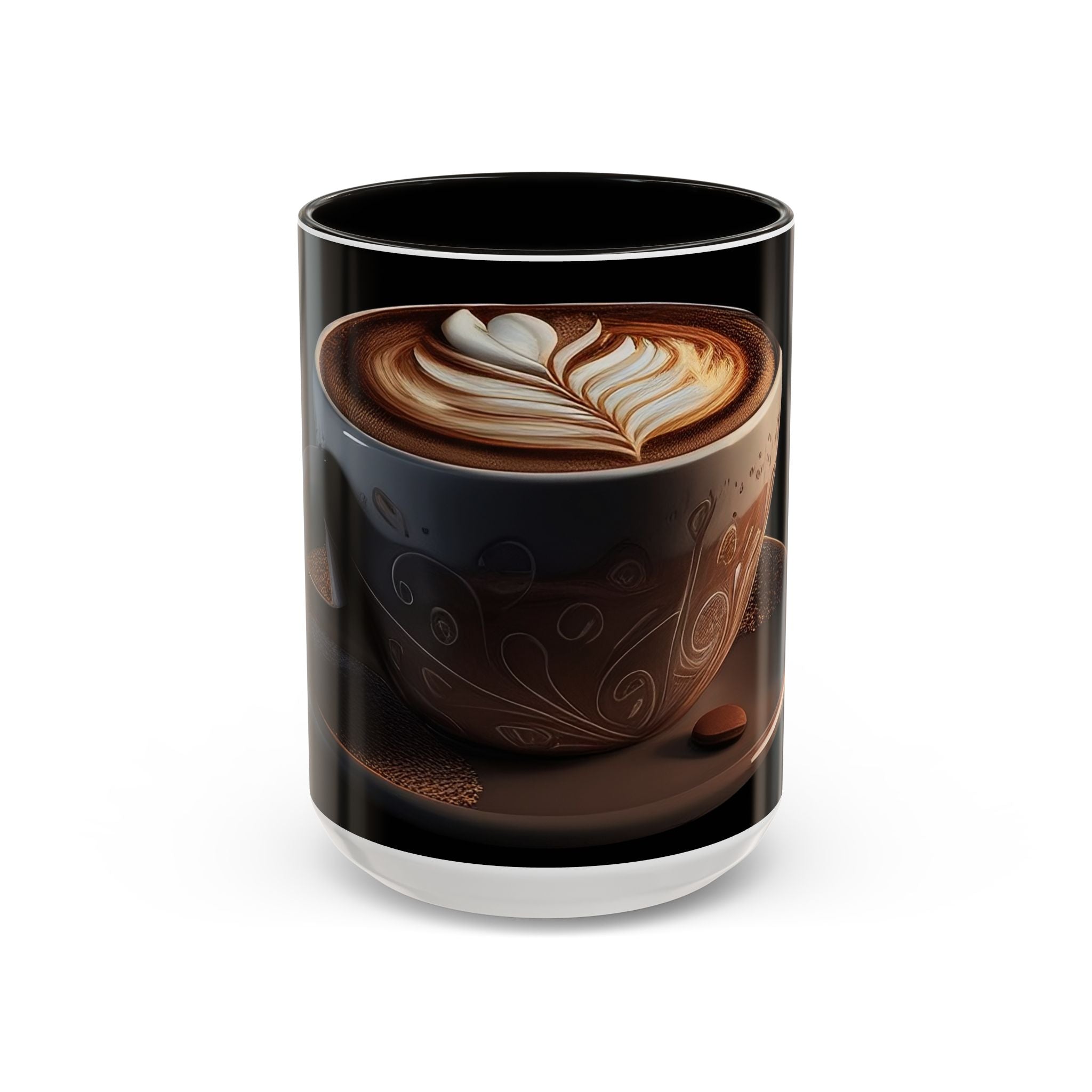 Coffee Latte Art Mug – Ceramic 11oz/15oz