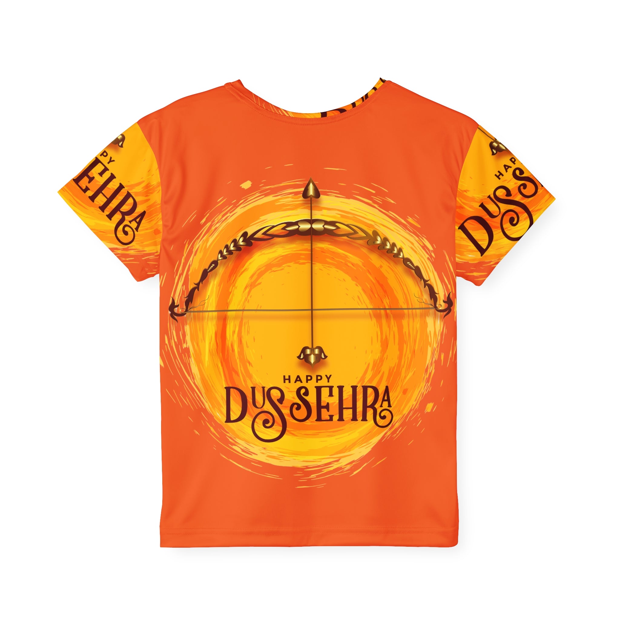 Kids Jersey — Happy Dussehra Bow & Sun Festival Shirt