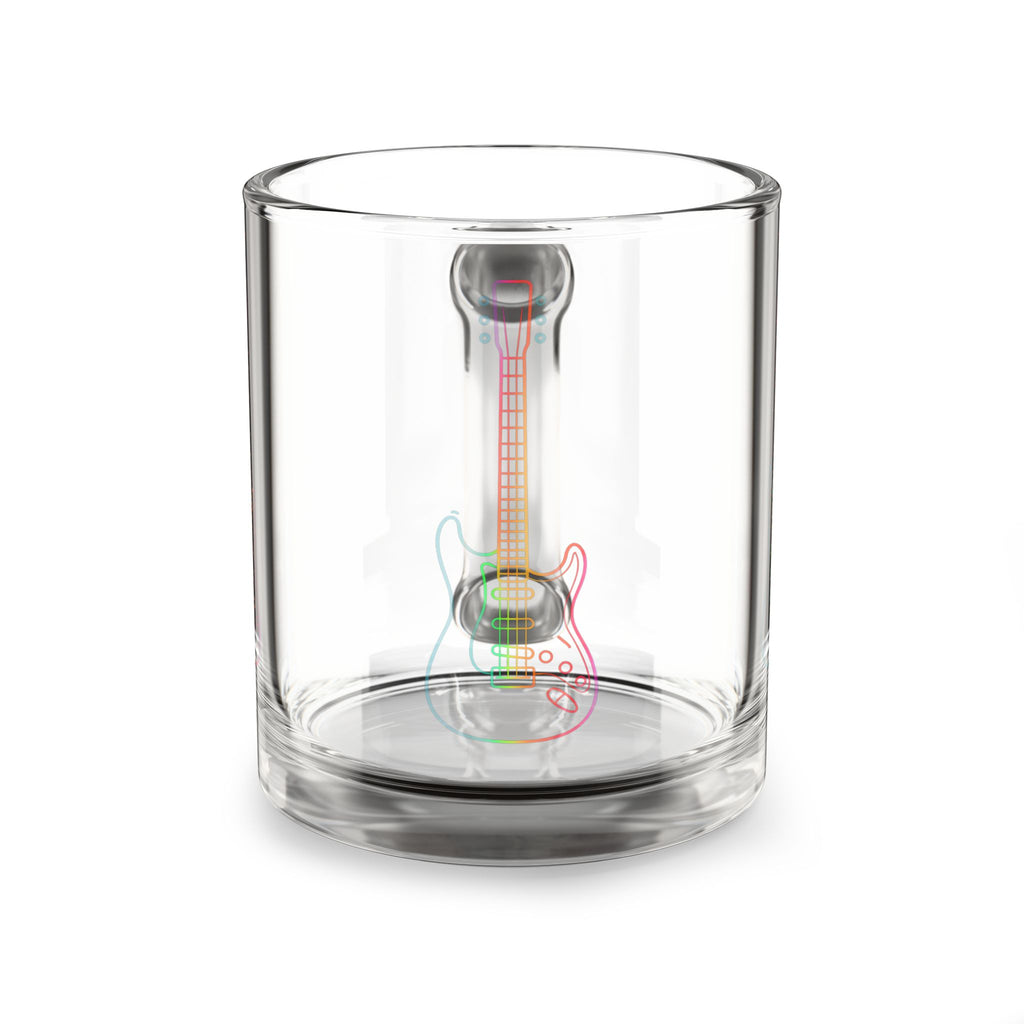 10oz Rainbow Electric Guitar Coffee Cup