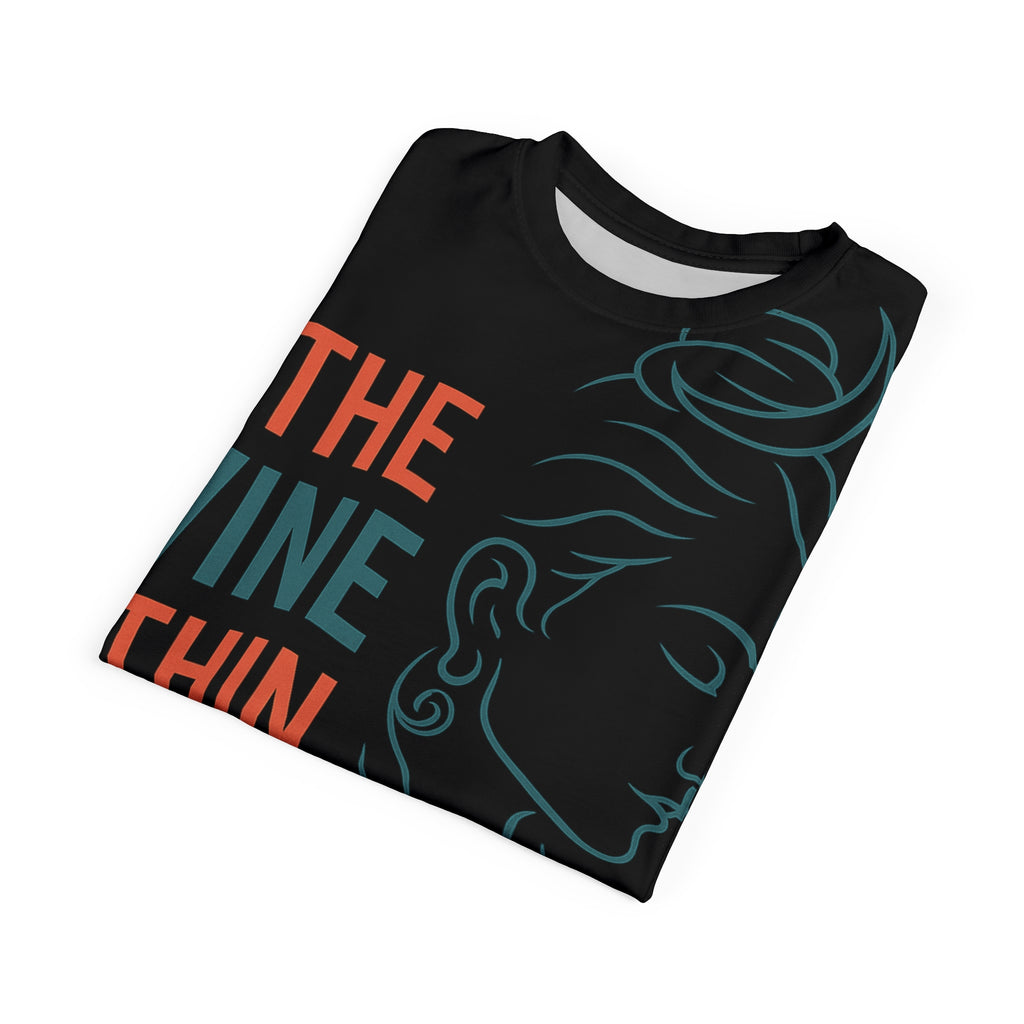 The Divine Within Tee — Inspirational Spiritual Graphic T‑Shirt (अहम बरहमसम)