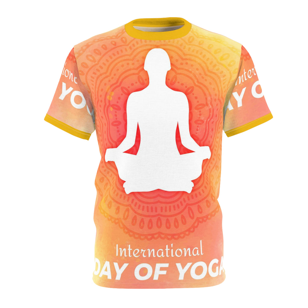 International Day of Yoga Tee — Meditative Mandala All-Over Print Shirt
