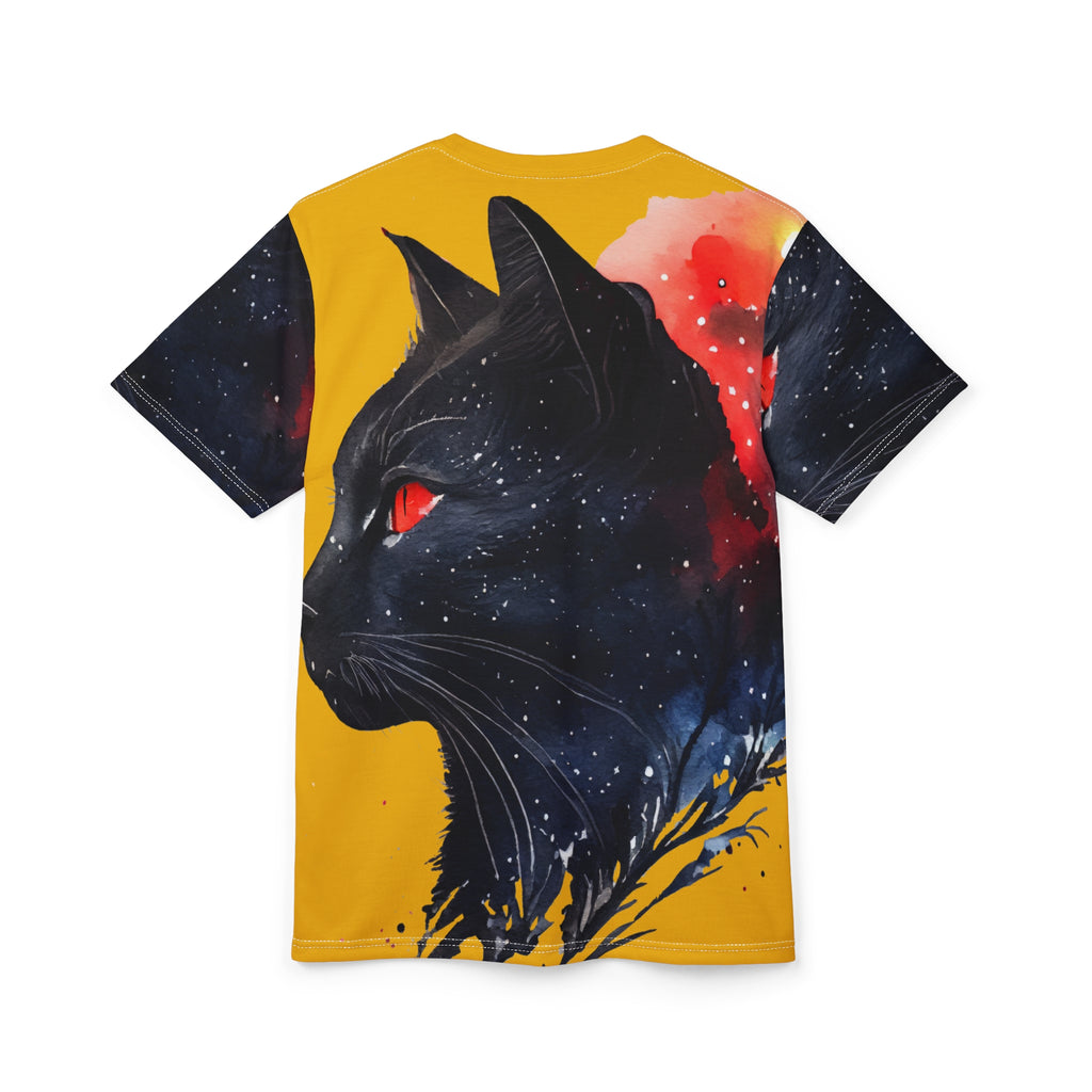 Galactic Cat Unisex Cut & Sew Tee