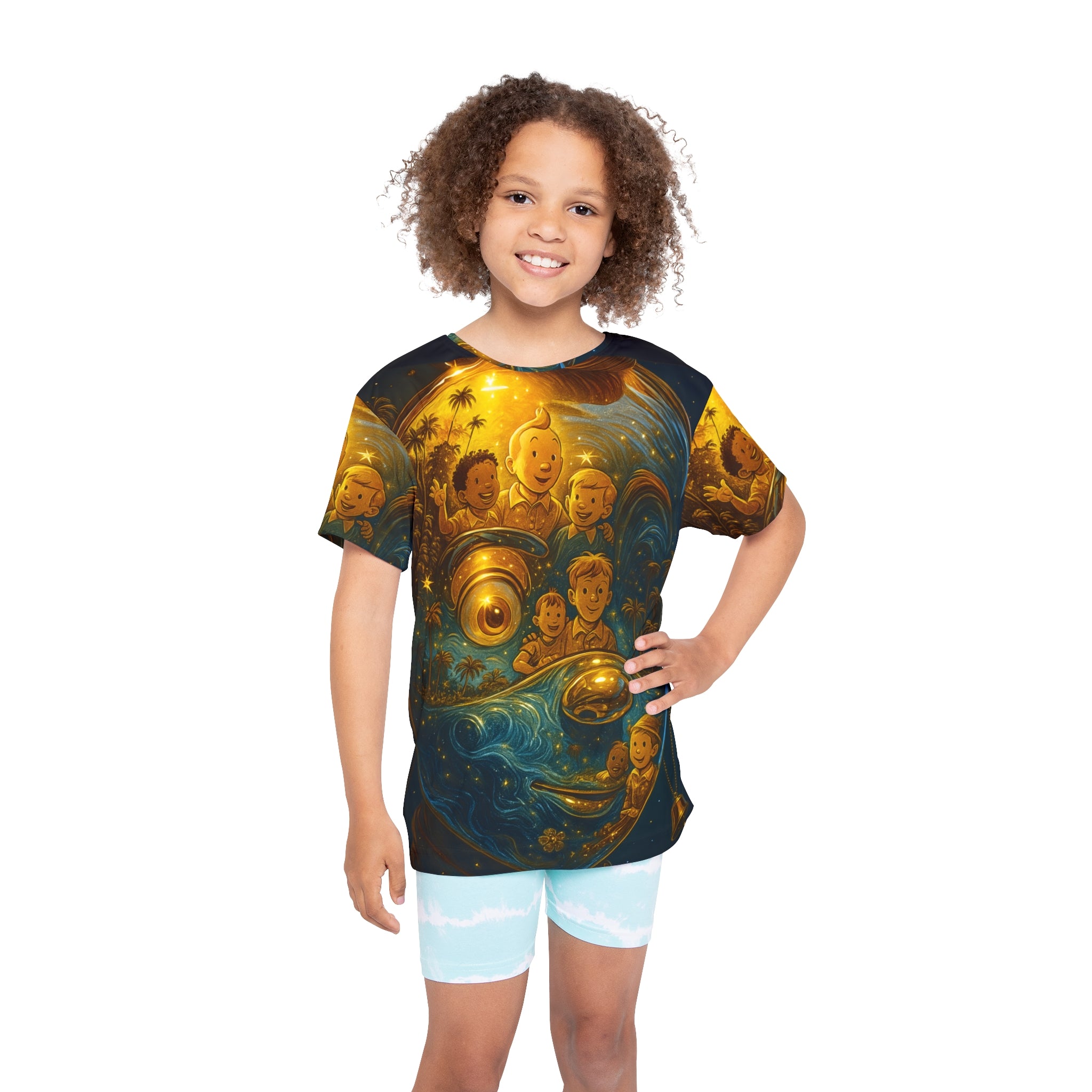 Kids Jersey — Magical Night Adventure All-Over Print