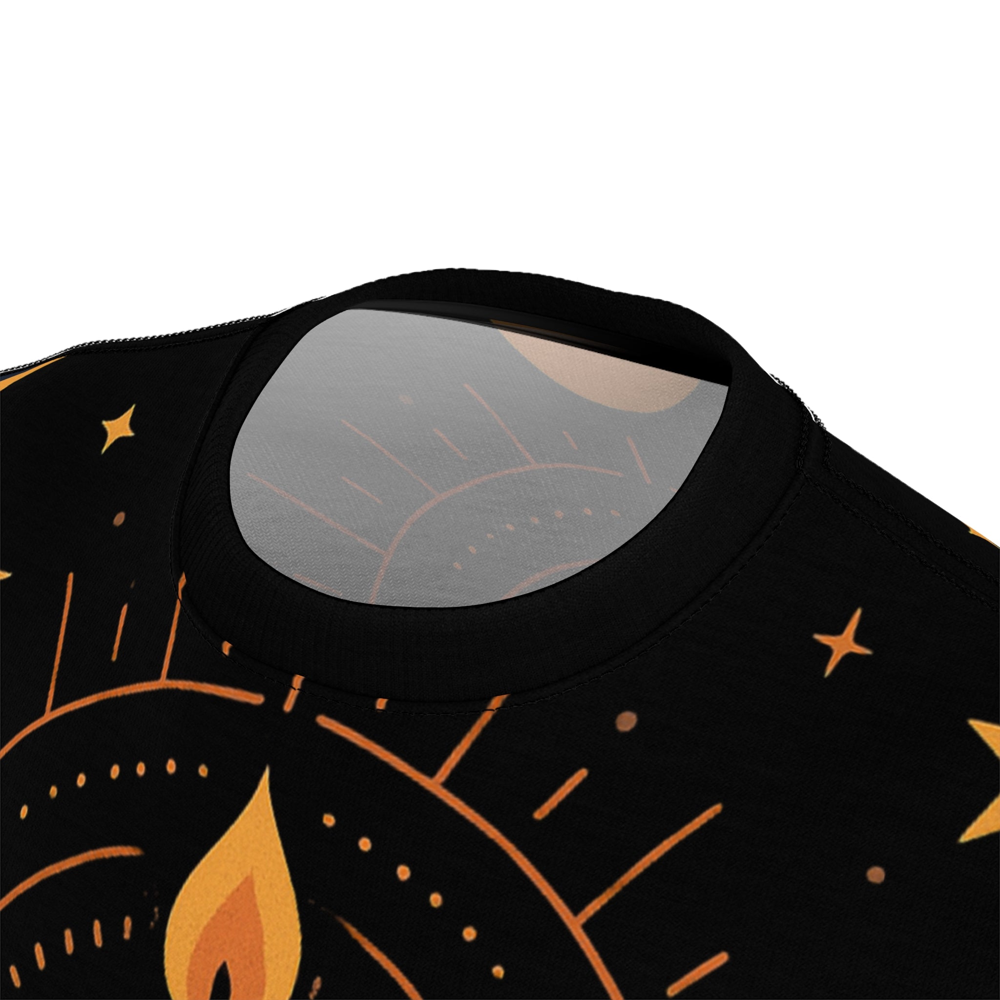 Meditation Buddha T‑Shirt — Cosmic Zen All‑Over Print Tee