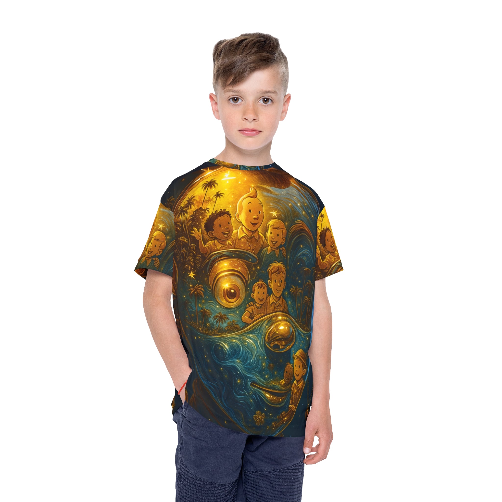 Kids Jersey — Magical Night Adventure All-Over Print