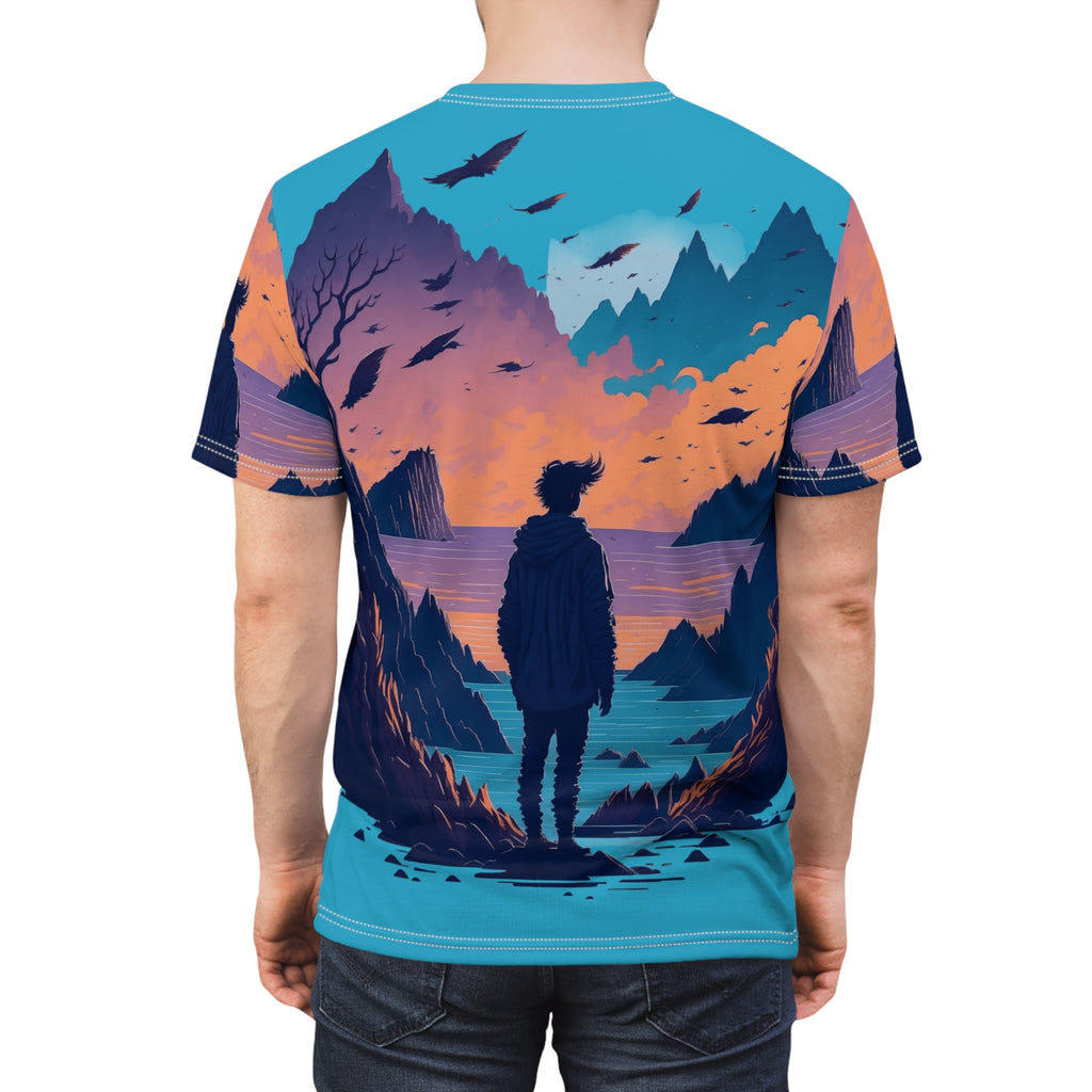Scenic Sunset Silhouette Tee