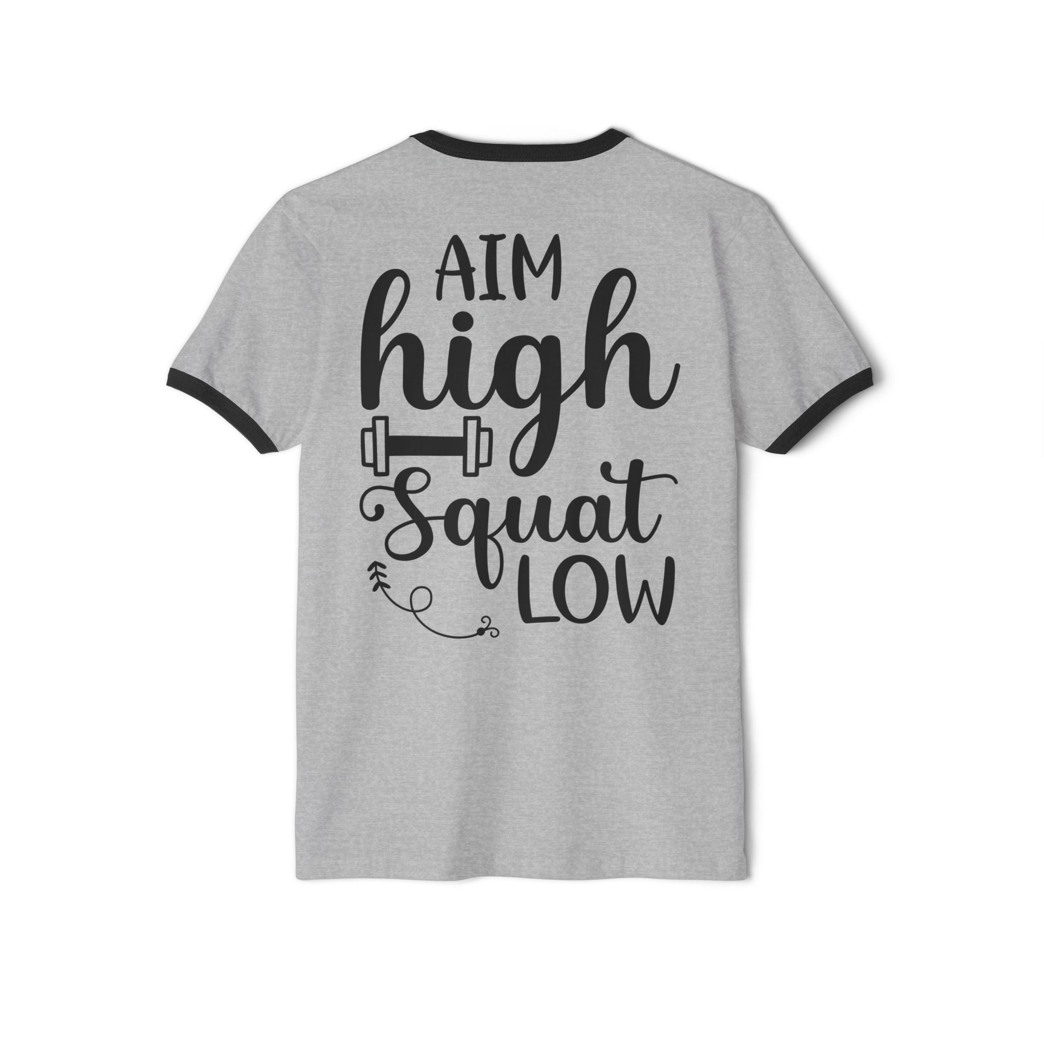 Fitness Motivational Unisex Ringer T-Shirt