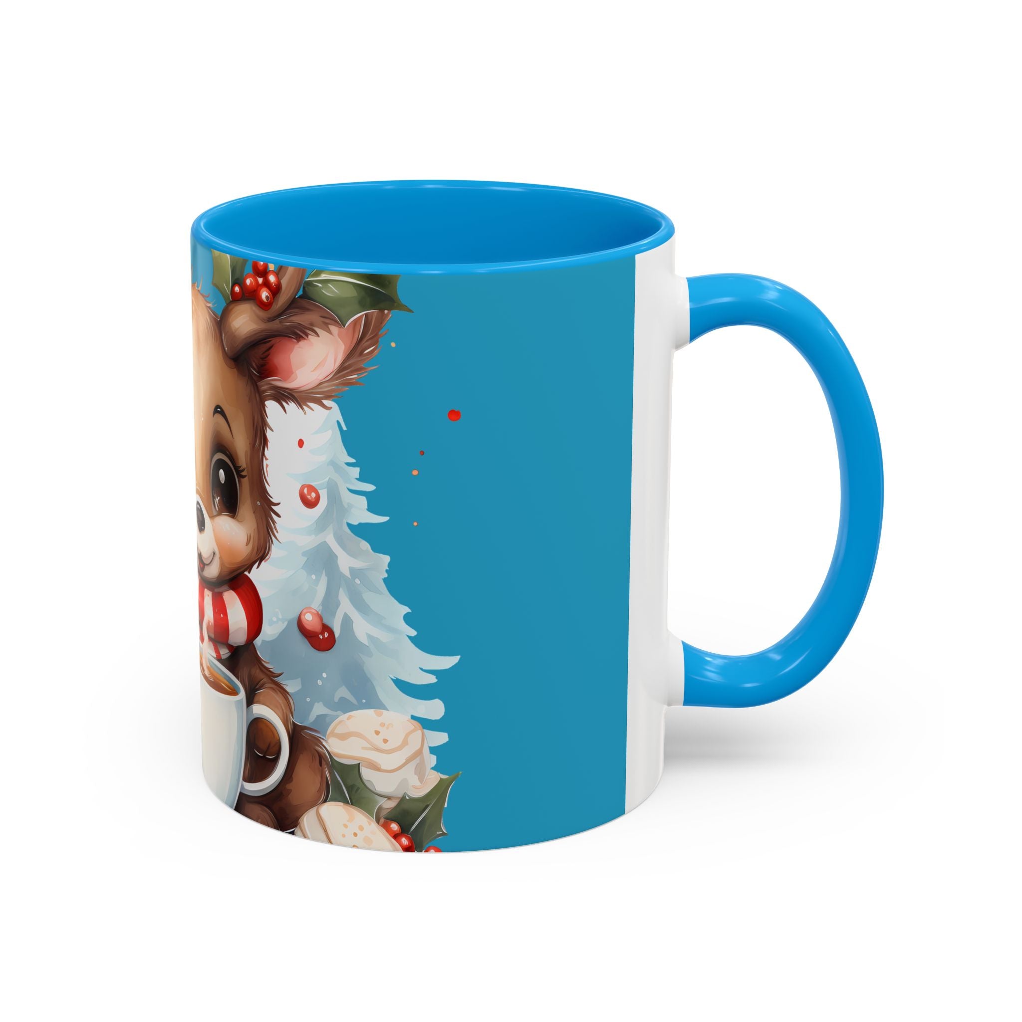 Cute Christmas Reindeer Coffee Mug (11oz & 15oz)