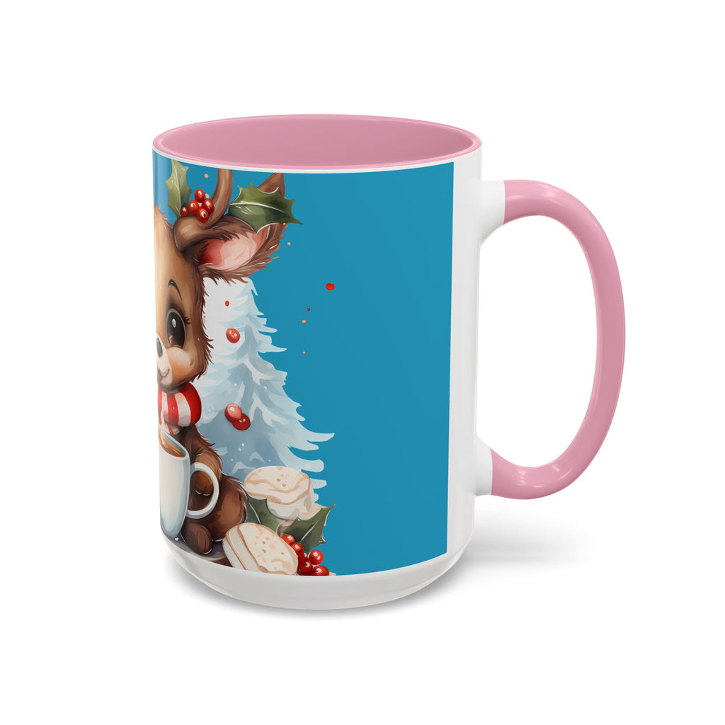 Cute Christmas Reindeer Coffee Mug (11oz & 15oz)