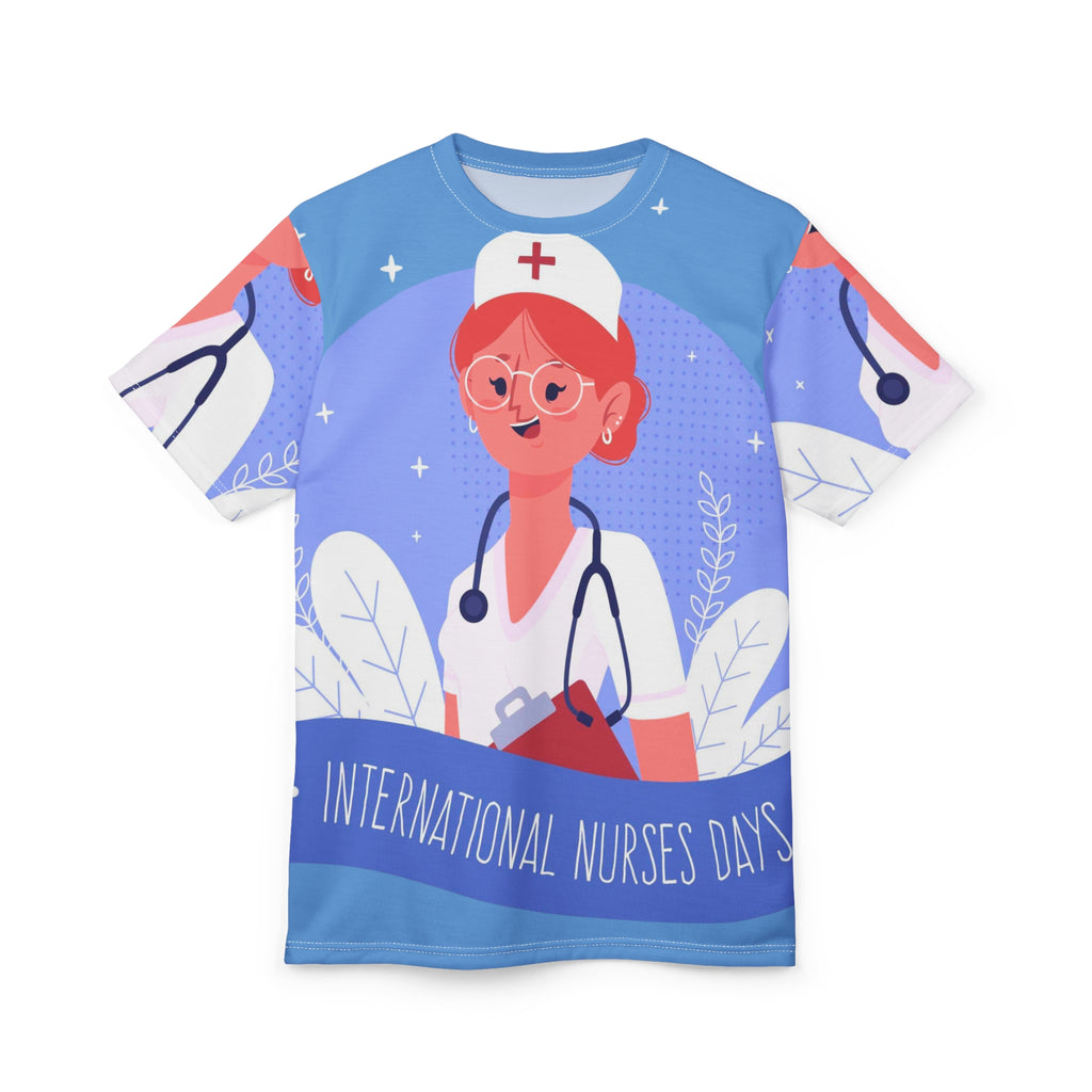 Nurses Day All-Over Print Tee — International Nurses Day Tribute