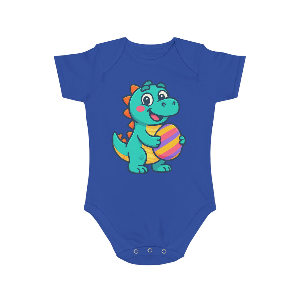 Cute Dinosaur Baby Bodysuit, Infant Onesie, Toddler Outfit, Baby Shower Gift, Easter Celebration Clothes, Adorable Baby Apparel