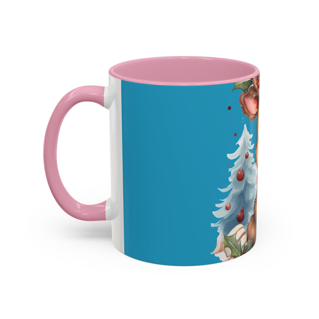 Cute Christmas Reindeer Coffee Mug (11oz & 15oz)