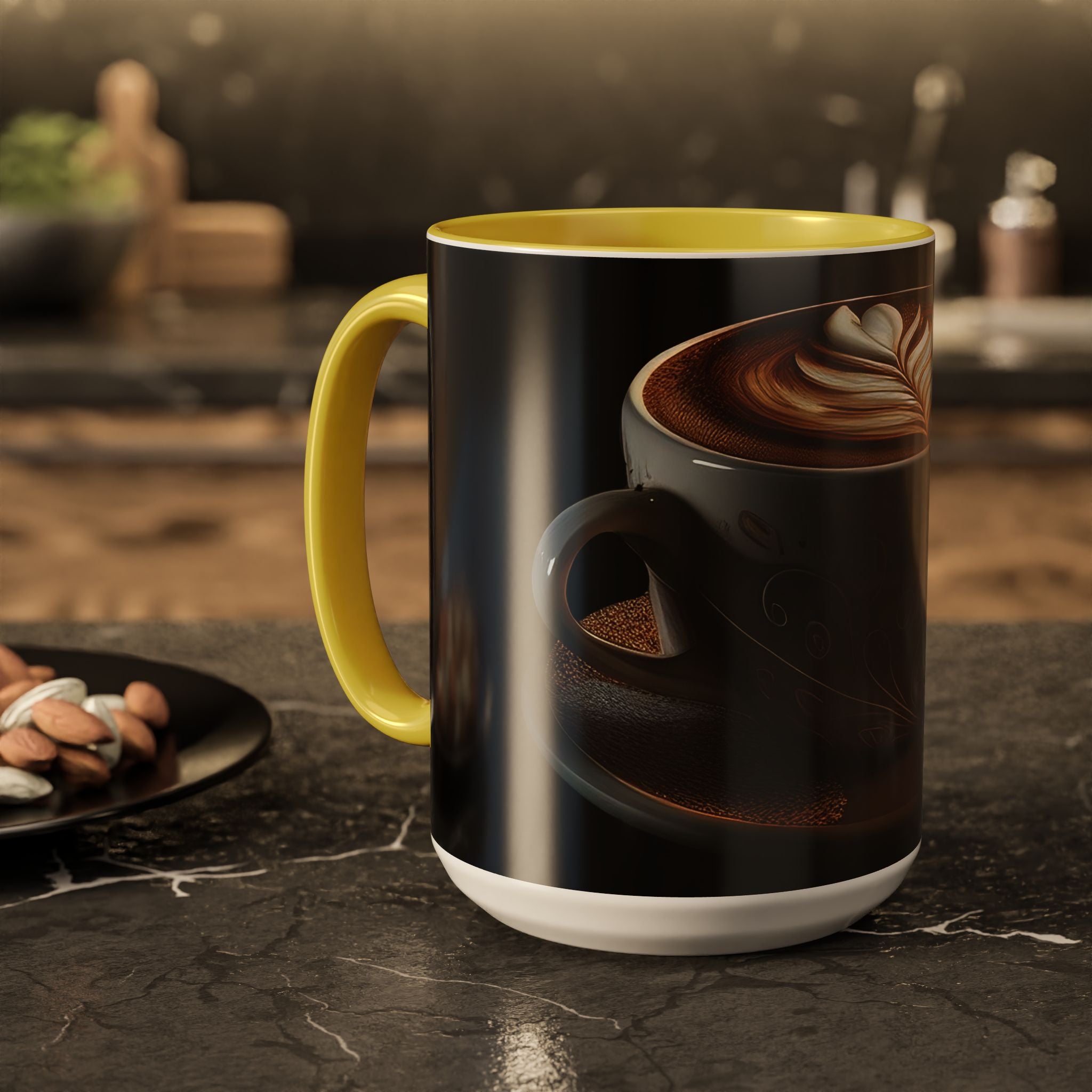 Coffee Latte Art Mug – Ceramic 11oz/15oz