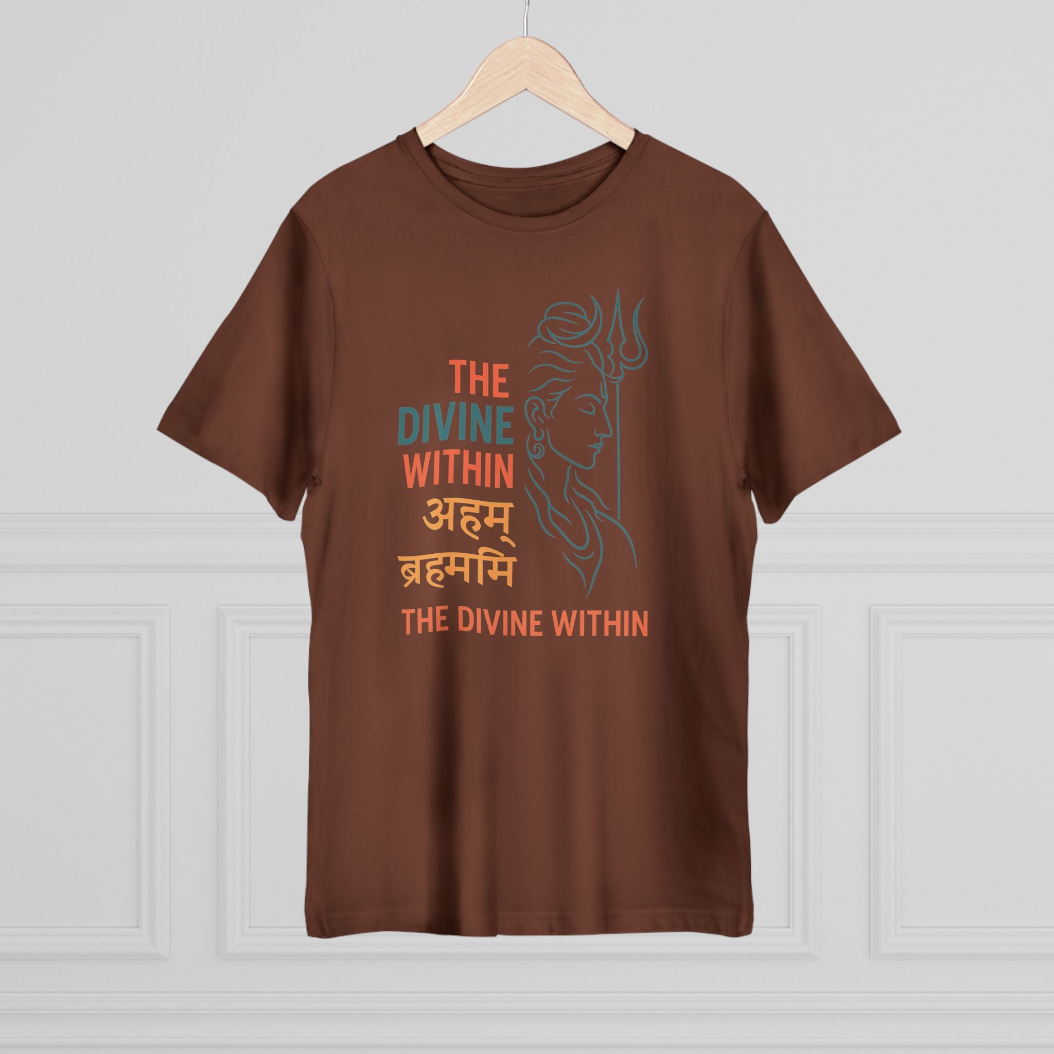 Spiritual Unisex T-shirt, Meditative Tee, Yoga Apparel, Divine Design Shirt, Gift for Mindfulness, Festival Wear