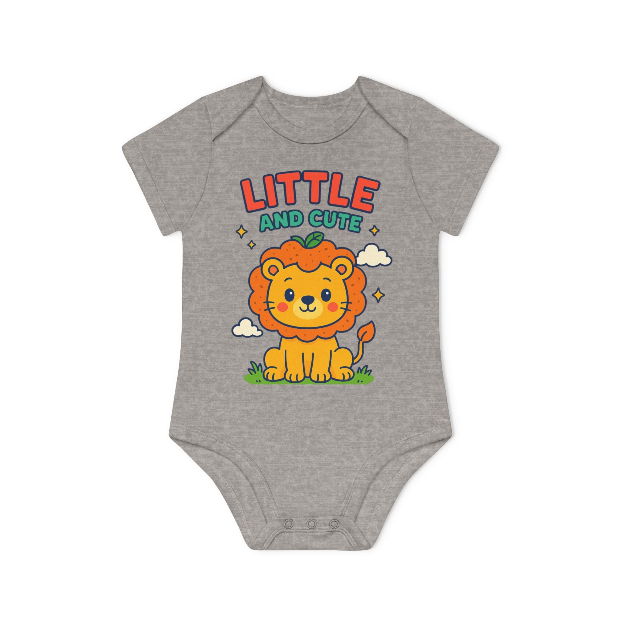 Cute Baby Lion Bodysuit, Adorable Infant Outfit, Organic Cotton Onesie, Perfect Baby Gift, Toddler Apparel, Baby Shower Essentials