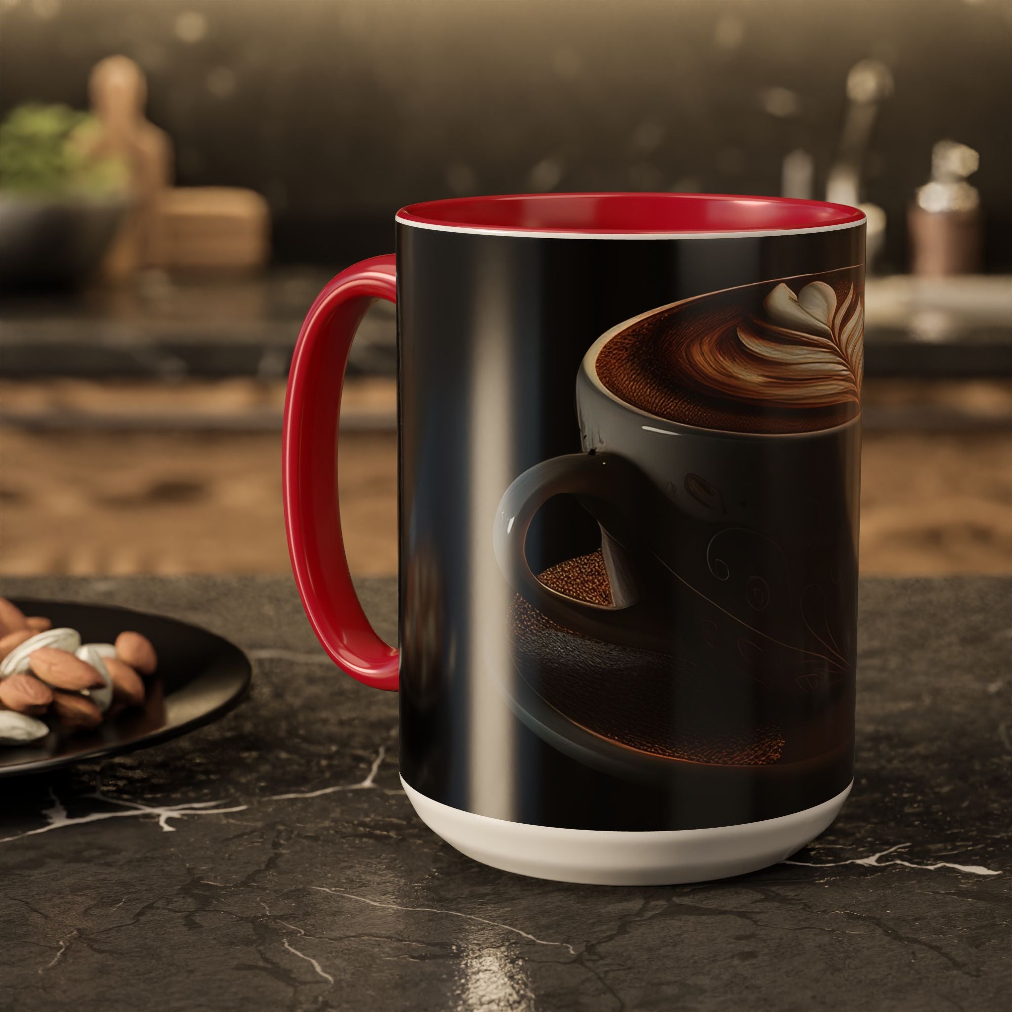 Coffee Latte Art Mug – Ceramic 11oz/15oz
