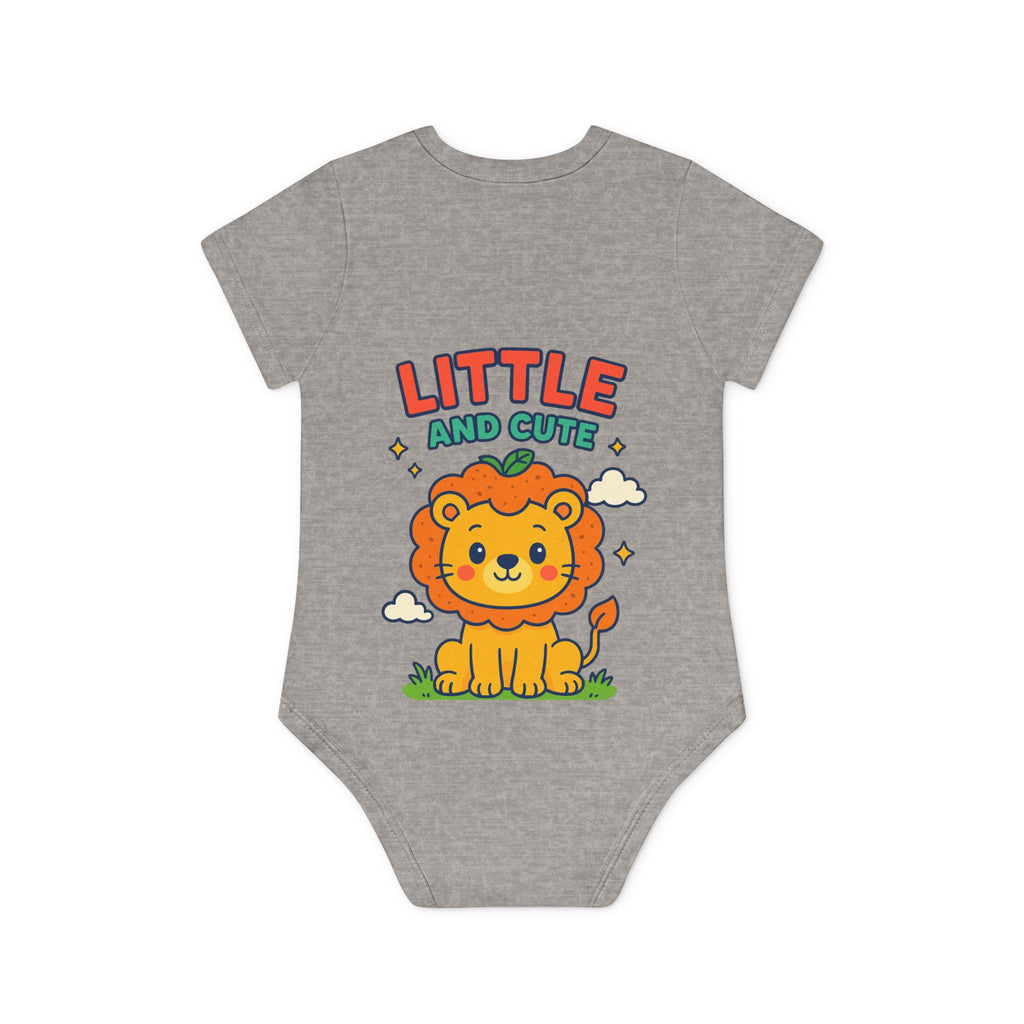 Cute Baby Lion Bodysuit, Adorable Infant Outfit, Organic Cotton Onesie, Perfect Baby Gift, Toddler Apparel, Baby Shower Essentials