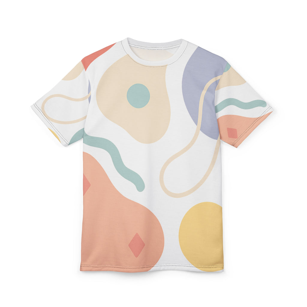 Abstract Art Unisex T-Shirt, Colorful Graphic Tee for Casual Wear, Unique Gift for Art Lovers, Summer Fashion, Trendy Outfit