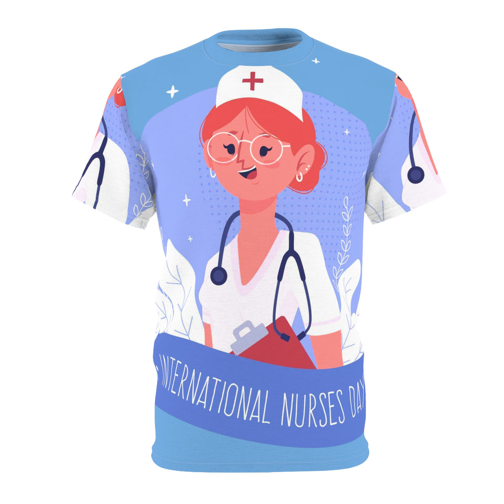 Nurses Day All-Over Print Tee — International Nurses Day Tribute