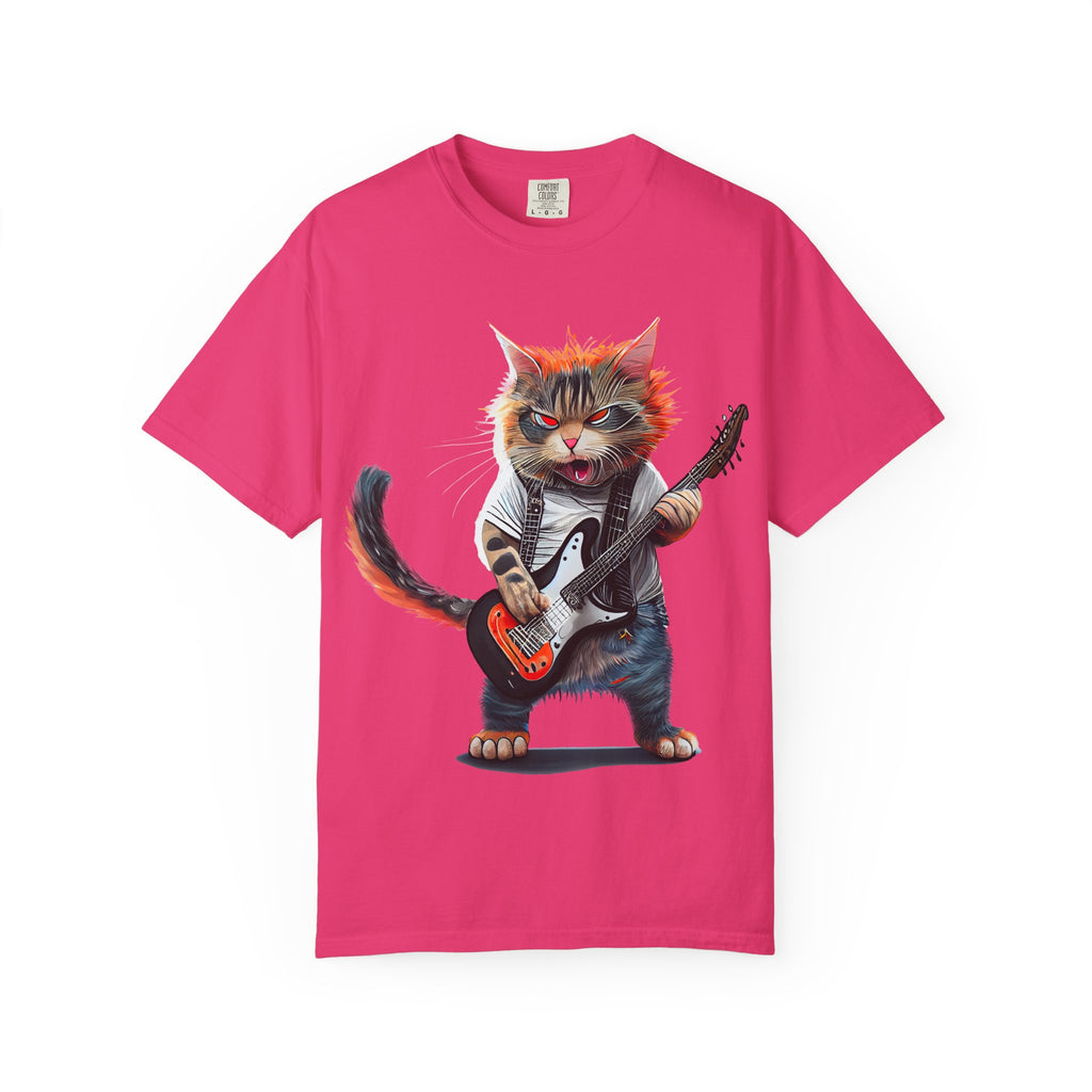 Rockin' Kitty Unisex Garment-Dyed T-Shirt